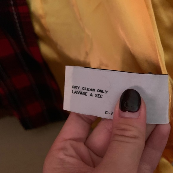 PLAID BUTTON DOWN JACKET - Picture 6 of 6